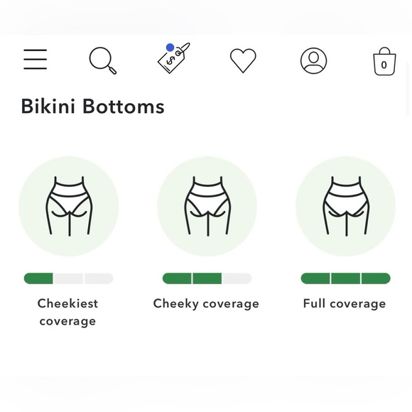 [Aerie] NWT Red Bikini Bottom - Picture 5 of 6